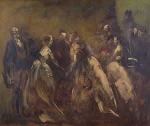 第二帝国時代のチュイルリー宮殿でのレセプション 作： Jean Baptiste Carpeaux