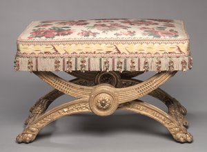 スツール、1786-1787 作： Jean Baptiste Claude Sene
