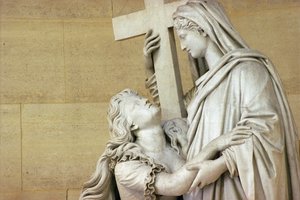 マリーアントワネット（1755-93）、1825年の宗教（大理石）（252688も参照）