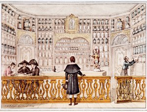 The apothecary（プリント 作： Jean Baptiste Debret
