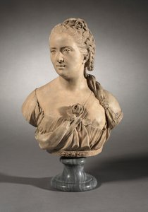 女性の肖像、1759。 作： Jean Baptiste Defernex