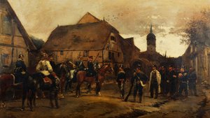 キャプチャ、1878 作： Jean Baptiste Edouard Detaille