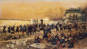 1879年、シャンピニーの防衛。