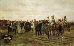 人質：1870-71キャンペーンの記念品、1878 作： Jean Baptiste Edouard Detaille