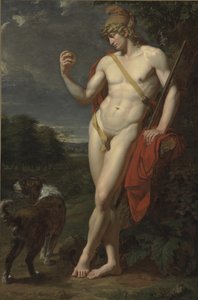 羊飼いのパリ 作： Jean Baptiste Frederic Desmarais