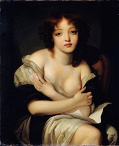 手紙、18世紀 作： Jean Baptiste Greuze