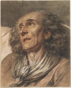 老人の胸像 作： Jean Baptiste Greuze