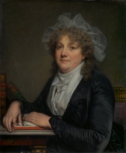 マダム・ジャン＝バティスト・ニコレ アンヌ・アントワネット・デムーラン（1743-1817）1780年代後半。