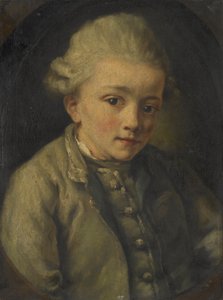 モーツァルト、1763-64 作： Jean Baptiste Greuze