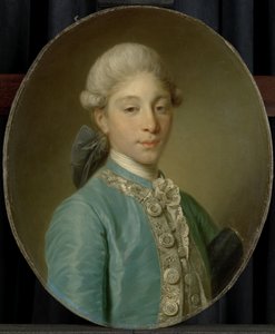 マルキ・ド・サン・ポールの肖像 セントポール侯爵 作： Jean Baptiste Greuze