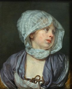 芸術家の妻の肖像 作： Jean Baptiste Greuze