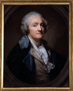 自画像 ジャン・バティスト・グルーズ（1725-1805）作 18世紀 日0.73×0.59m 作： Jean Baptiste Greuze