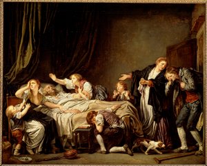 罰せられた息子」（油彩・キャンバス 作： Jean Baptiste Greuze