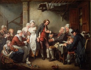 ヴィレッジ・アグリーメント 作： Jean Baptiste Greuze