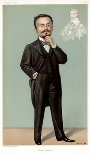 アフェールエトランジェ、ガブリエルハノー、フランスの政治家、1896年 作： Jean Baptiste Guth