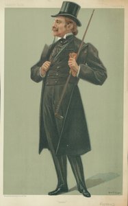 Mエドモンドロスタンド、シラノ、1901年6月20日、バニティフェア漫画 作： Jean Baptiste Guth