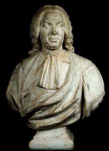 ダニエル・チャールズ・トルデインの胸像（1703-69）1767（大理石）