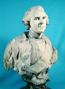 モーリスの胸像（1696-1750）ザクセン州 作： Jean Baptiste II Lemoyne