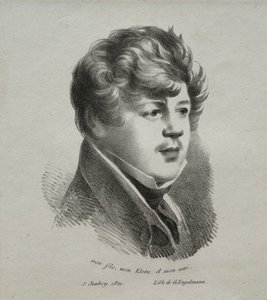 ユージーン・イザビー、1821年。 作： Jean Baptiste Isabey
