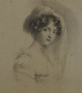 夫人 ホレス・ベルネ 作： Jean Baptiste Isabey
