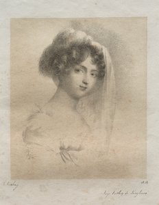 ホレスヴェルネ夫人、1818年。 作： Jean Baptiste Isabey