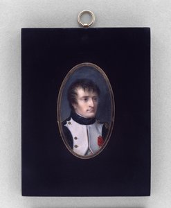 ナポレオンボナパルト、1804年頃（象牙の水彩画 作： Jean Baptiste Isabey