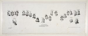 ウィーン議会の閣僚の名前、1815年、パブ。 1815