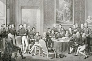 1814-1815年のウィーン会議の参加者