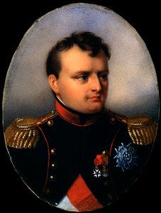 皇帝ナポレオン 1 世ボナパルトの肖像 1769 ～ 1821 年、19 世紀初頭。 作： Jean Baptiste Isabey