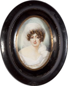マリア伯爵夫人ワレフスカ1786-1817の肖像 作： Jean Baptiste Isabey