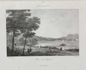 1822年のイタリア旅行 作： Jean Baptiste Isabey
