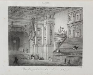 1822年のイタリア旅行 作： Jean Baptiste Isabey