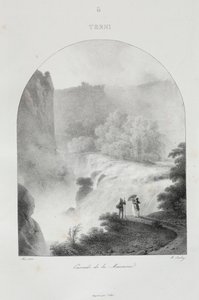1822年のイタリア旅行 作： Jean Baptiste Isabey