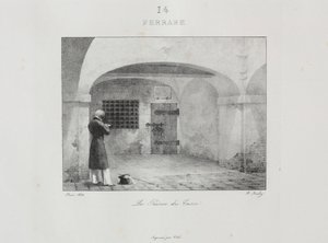 1822年のイタリア旅行 作： Jean Baptiste Isabey