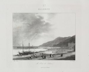 1822年のイタリア旅行 作： Jean Baptiste Isabey
