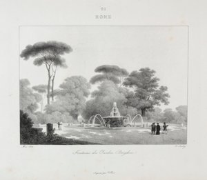 1822年のイタリア旅行 作： Jean Baptiste Isabey