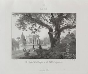1822年のイタリア旅行 作： Jean Baptiste Isabey