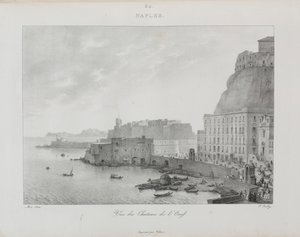 1822年、1833年のイタリア旅行。 作： Jean Baptiste Isabey