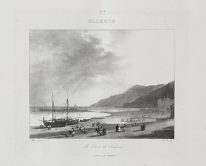 1822年、1833年のイタリア旅行。 作： Jean Baptiste Isabey