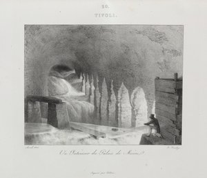 1822年、1833年のイタリア旅行。 作： Jean Baptiste Isabey
