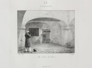 1822年、1833年のイタリア旅行。 作： Jean Baptiste Isabey