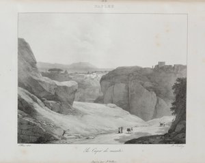 1822年、1833年のイタリア旅行。 作： Jean Baptiste Isabey