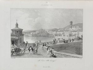 1822年、1833年のイタリア旅行。 作： Jean Baptiste Isabey