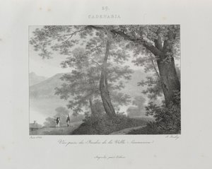 1822年、1833年のイタリア旅行。 作： Jean Baptiste Isabey