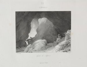 1822年、1833年のイタリア旅行。 作： Jean Baptiste Isabey