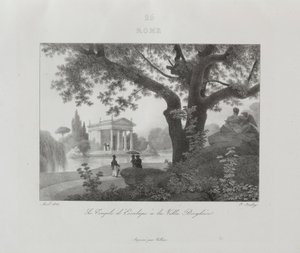 1822年、1833年のイタリア旅行。 作： Jean Baptiste Isabey