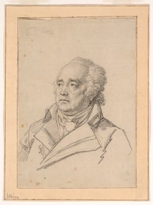 男の肖像、ジュゼッペ・ヴァラディエ 作： Jean Baptiste Joseph Wicar
