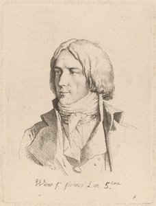 自画像 作： Jean Baptiste Joseph Wicar
