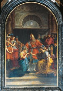 処女の結婚 作： Jean Baptiste Joseph Wicar