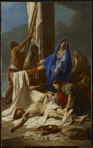 嘆き、1704年頃 作： Jean Baptiste Jouvenet